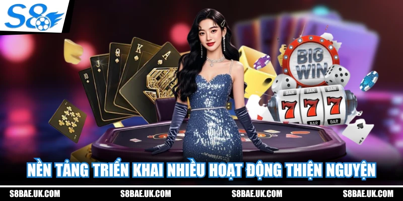 Nền tảng triển khai nhiều hoạt động thiện nguyện